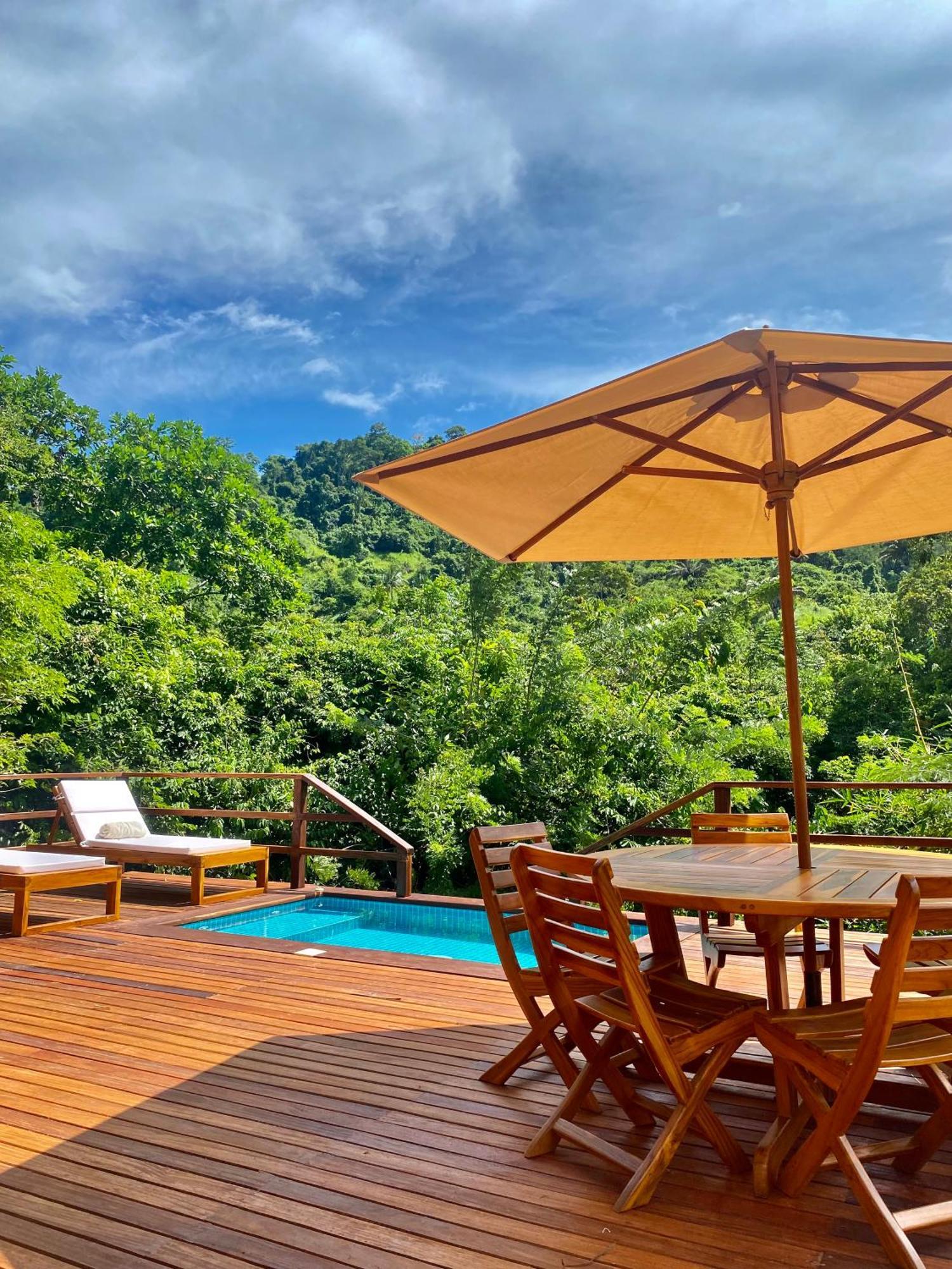 Senda Watapuy Hotel El Zaino Ruang foto A pool at a private home in Brazil