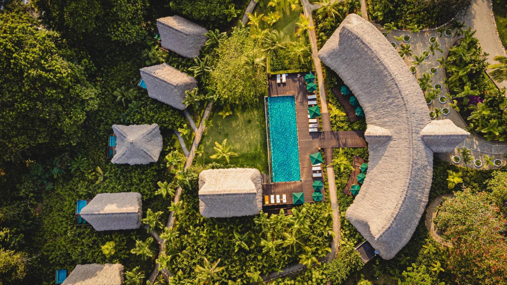 Senda Watapuy Hotel El Zaino Bagian luar foto Aerial view of the resort